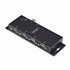 Adaptador Serie a Ethernet - Conversor RJ45 LAN IP a DB9 RS232 - Servidor de Dispositivos Serie de 4 Puertos - Carcasa de Metal 