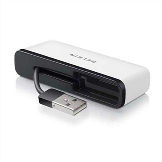 F4U021BT hub de interfaz 480 Mbit/s Negro, Blanco