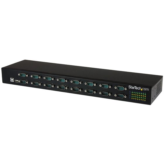 Adaptador USB a Concentrador de 16 Puertos Serie