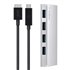 F4U088VF hub de interfaz USB 3.2 Gen 1 (3.1 Gen 1) Micro-B 5000 Mbit/s Plata