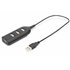 Concentrador USB 2.0, 4 puertos
