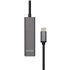 Hub USB 3.1 USB-C, USB-C/M - 4 x Tipo A/H, Gris, 15 cm