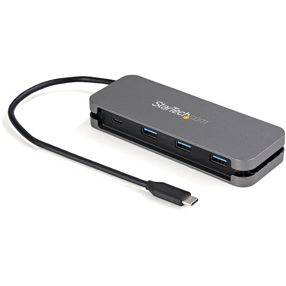 Hub USB C de 4 Puertos - 3 USB-A 1 USB-C - Ladrón USB 3.0 Tipo C (USB 3.2 Gen 1) - Alimentado por el Bus - Hub Adaptador Portáti