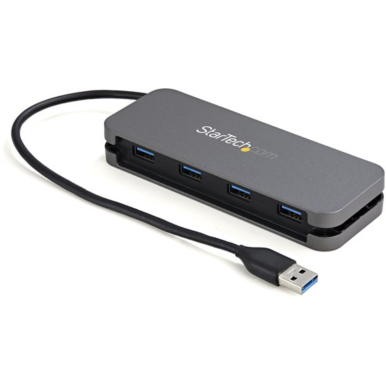 Hub USB 3.0 de 4 Puertos USB-A - Ladrón USB 3.2 Gen 1 SuperSpeed de 5Gbps Portátil Tipo A - Alimentado por el Bus USB - Concentr