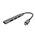 Metal USB-C HUB 1x USB 3.0 + 3x USB 2.0