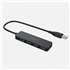 APPC49 hub de interfaz USB 3.2 Gen 2 (3.1 Gen 2) Type-A 5000 Mbit/s Negro