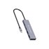 HUBBIES13G hub de interfaz USB 3.2 Gen 2 (3.1 Gen 2) Type-C 10000 Mbit/s Gris