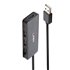 42986 hub de interfaz USB 2.0 480 Mbit/s Negro