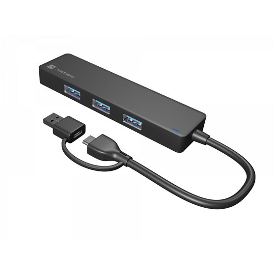 Mayfly USB 3.2 Gen 1 (3.1 Gen 1) Type-A + Type-C 5000 Mbit/s Negro