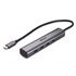 43384 hub de interfaz USB Tipo C 10000 Mbit/s Gris