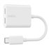 F7U081BTWH hub de interfaz USB Tipo C Blanco
