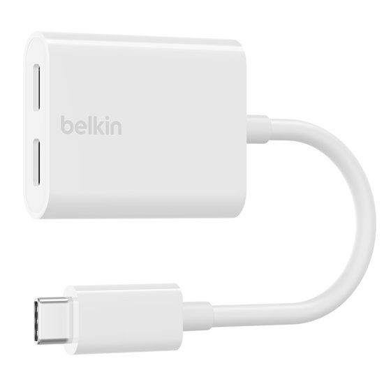 F7U081BTWH hub de interfaz USB Tipo C Blanco