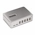 10G5A2CS-USB-C-HUB hub de interfaz USB 3.2 Gen 2 (3.1 Gen 2) Type-C 10000 Mbit/s Plata