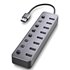 IHUB 8 USB 2.0 Type-A 5000 Mbit/s Gris