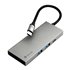 WONDER DOCK4 PRO USB Tipo C 5000 Mbit/s Aluminio
