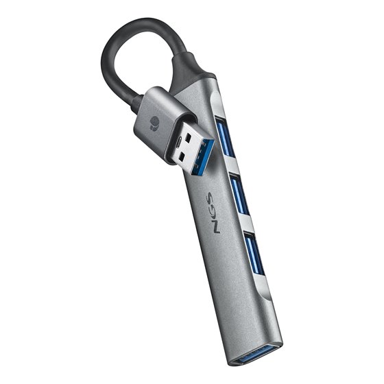 IHUB4 MICRO USB 3.2 Gen 1 (3.1 Gen 1) Type-A 5000 Mbit/s Plata