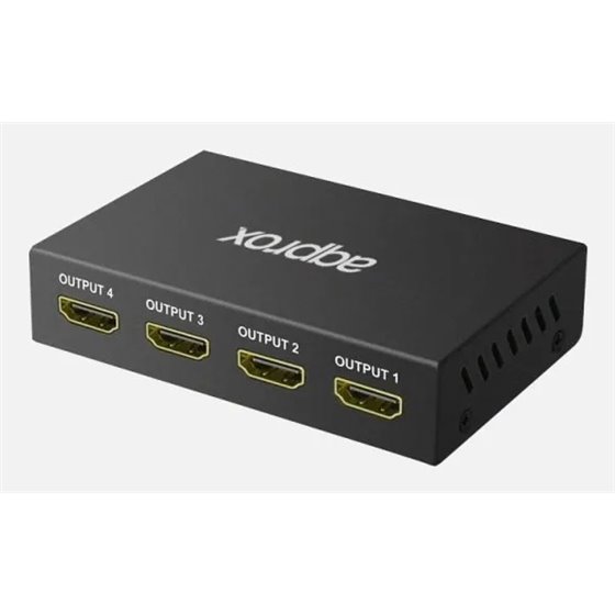 APPC31V3 hub de interfaz 3400 Mbit/s Negro