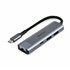 43422 hub de interfaz USB 3.2 Gen 2 (3.1 Gen 2) Type-C 10000 Mbit/s Gris