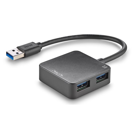 IHUB 3.0 TINY USB 3.2 Gen 1 (3.1 Gen 1) Type-A 5000 Mbit/s Negro