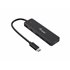 128966 hub de interfaz USB 3.2 Gen 2 (3.1 Gen 2) Type-C 10000 Mbit/s Negro