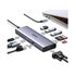 Revodok USB-C 6-IN-1 Hub met 4K HDMI USB Tipo C 10000 Mbit/s