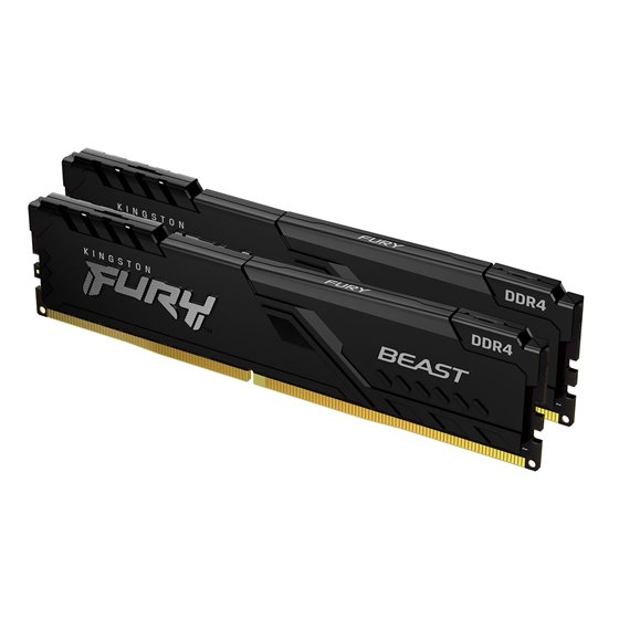 FURY Beast 16GB 3600MT/s DDR4 CL17 DIMM (Kit de 2) Black