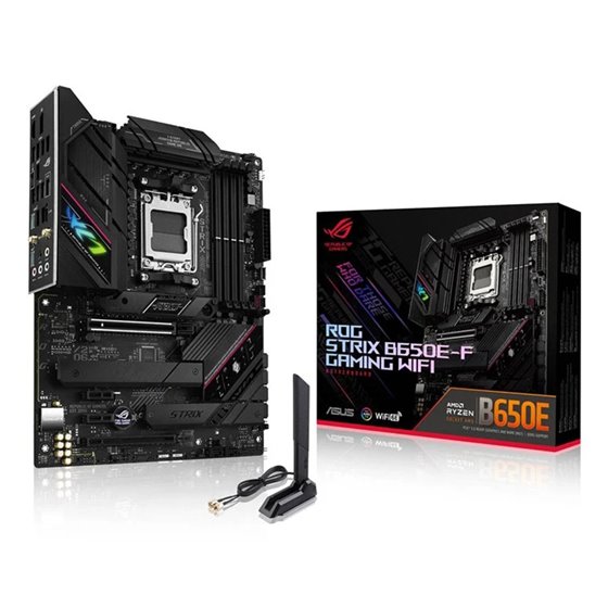 ROG STRIX B650E-F GAMING WIFI AMD B650 Zócalo AM5 ATX