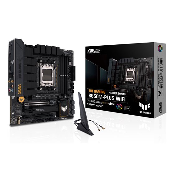 TUF GAMING B650M-PLUS WIFI AMD B650 Zócalo AM5 micro ATX