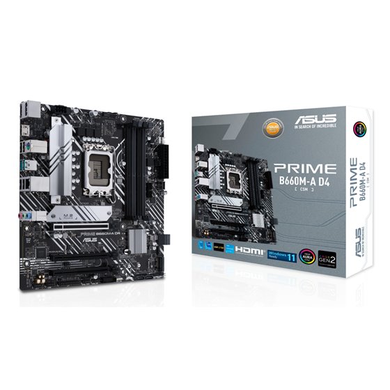 PRIME B660M-A D4-CSM Intel B660 LGA 1700 micro ATX