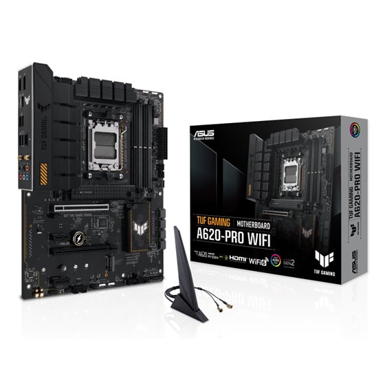 TUF GAMING A620-PRO WIFI AMD A620 Zócalo AM5 ATX