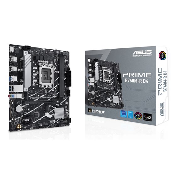 PRIME B760M-R D4 Intel B760 LGA 1700 micro ATX