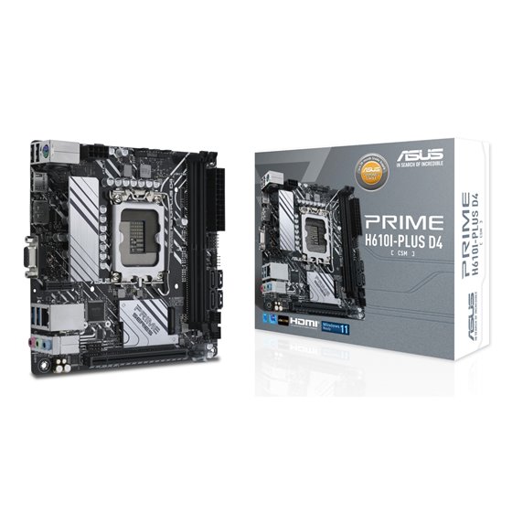 PRIME H610I-PLUS D4-CSM Intel H610 LGA 1700 mini ITX