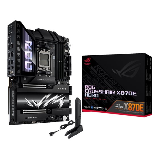 ROG CROSSHAIR X870E HERO AMD X870E Zócalo AM5 ATX