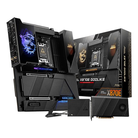 MEG X870E GODLIKE placa base AMD X870E Zócalo AM5 ATX extendida