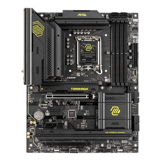 MAG B860 TOMAHAWK WIFI placa base Intel B860 LGA 1851 (Socket V1) ATX