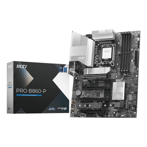 PRO B860-P placa base Intel B860 LGA 1851 (Socket V1) ATX