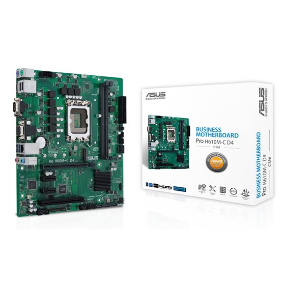 PRO H610M-C D4-CSM Intel H610 LGA 1700 micro ATX
