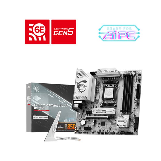 B850M GAMING PLUS WIFI6E placa base AMD B850 Zócalo AM5 micro ATX