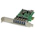 Adaptador tarjeta PCI Express de 7 puertos USB 3.0 con perfil bajo o completo