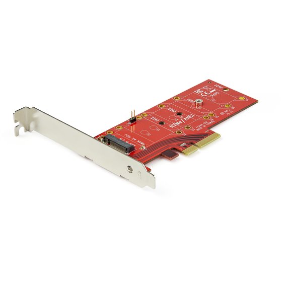 Adaptador de SSD M2 a PCIe - Conversor NVMe / AHCI / NGFF / M-Key a PCIe 3.0 x4 - Perfil Bajo o Completo - Adaptador PCI Express