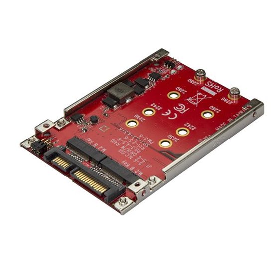 Adaptador para Unidad de Disco M.2 a SATA para Bahía de 2,5 Pulgadas - Conversor M.2 a SATA para Bahía de 2,5 Pulgadas