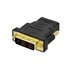 Adaptador DVI a HDMI con conector DVI tipo 18+1