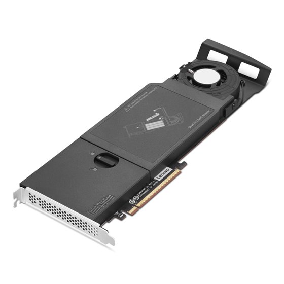 ThinkStation PCIe Gen5 Quad M.2 SSD Adapter