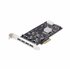 Tarjeta PCI Express de 4 Puertos USB-A - Tarjeta PCIe USB 3.2 de 5Gbps - 4 Controladores USB Independientes - Hub Interno USB-A 