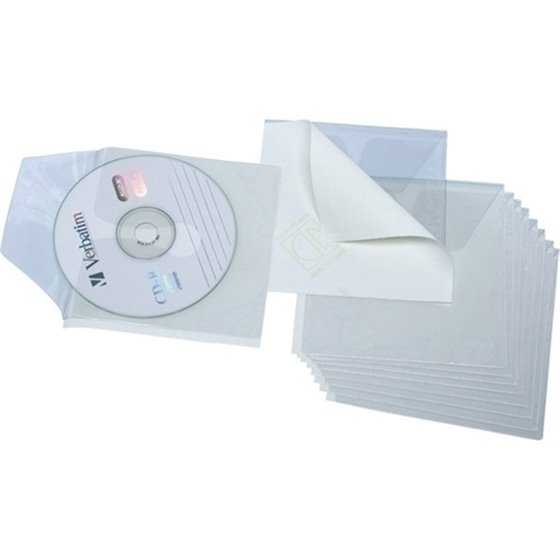 FUNDA CD/DVD GRAFOPLAS 127x127 BOLSA 10