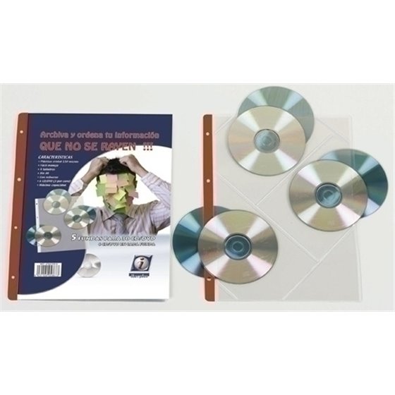FUNDA CD/DVD IBERP. A4 4T.RFZ.6 DPT P/5