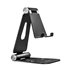 Soporte De Sobremesa Tamaño XL Ajustable (2 Pivotes) Para Movil / Tablet, Negro