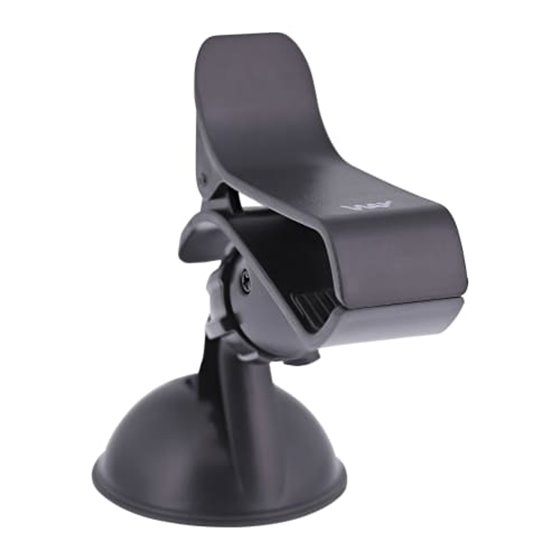 WCLIP soporte Soporte activo para teléfono móvil Teléfono móvil/smartphone, Navegante Negro