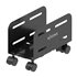 Soporte Metálico Ajustable de Suelo para CPU, Negro