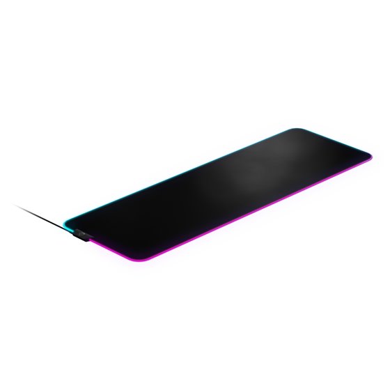 QcK Prism Cloth XL Alfombrilla de ratón para juegos Negro